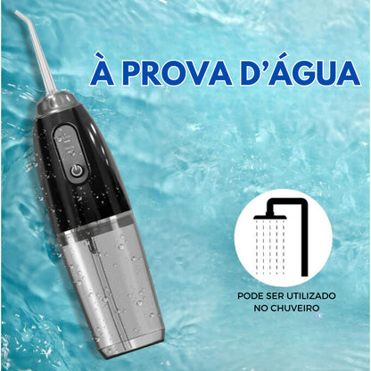 PowerJet Profissional - Limpeza profunda + Escova elétrica (4 bicos Brinde)