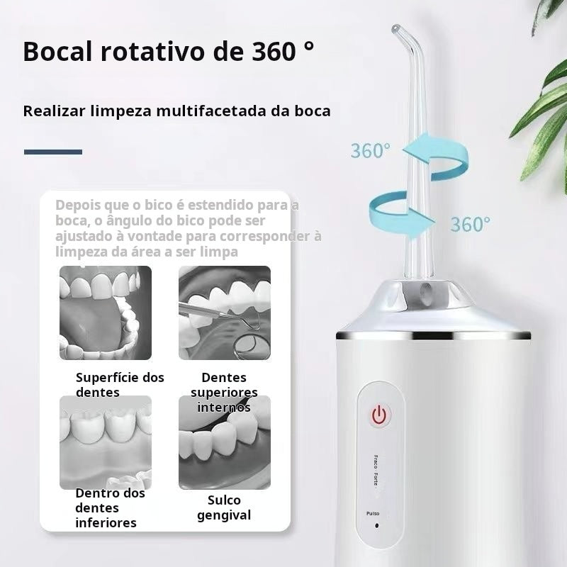 PowerJet Profissional - Limpeza profunda + Escova elétrica (4 bicos Brinde)