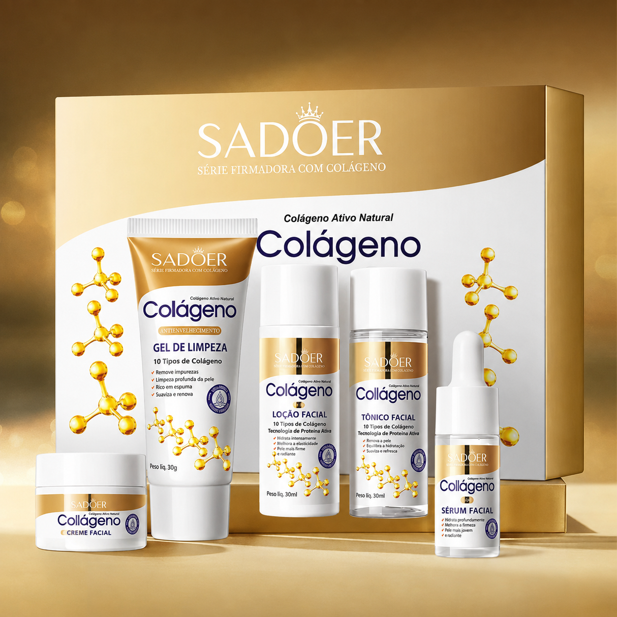 Kit Colágeno ™ 5 Produtos — Pague 2 e Leve 5