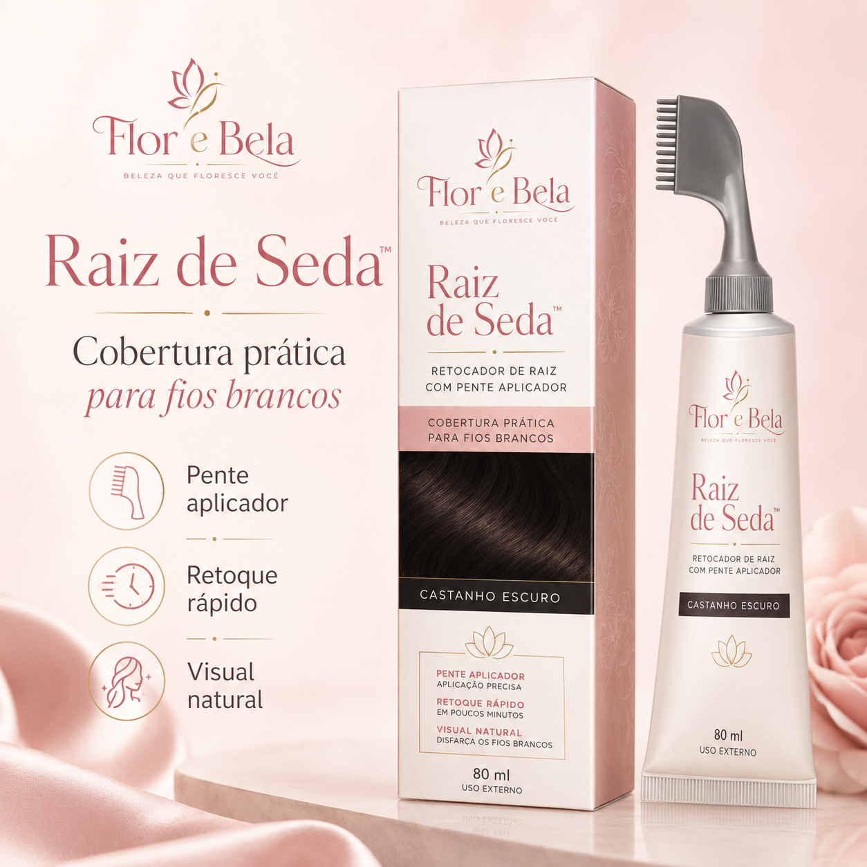 Pente Raiz de Seda™ - Leve 2 e pague 1