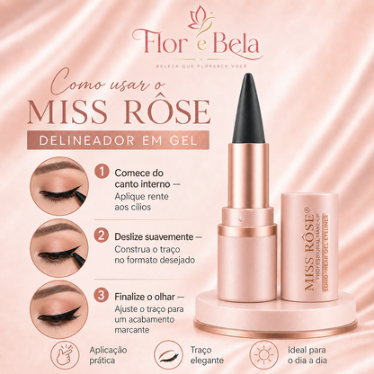 Miss Rose - À Prova D'água De Longa Duração